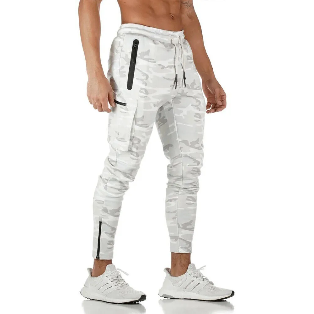 US Man's Training Bodybuilding Sports Fitness Sweatpants Jogger Gym Pant Fashion