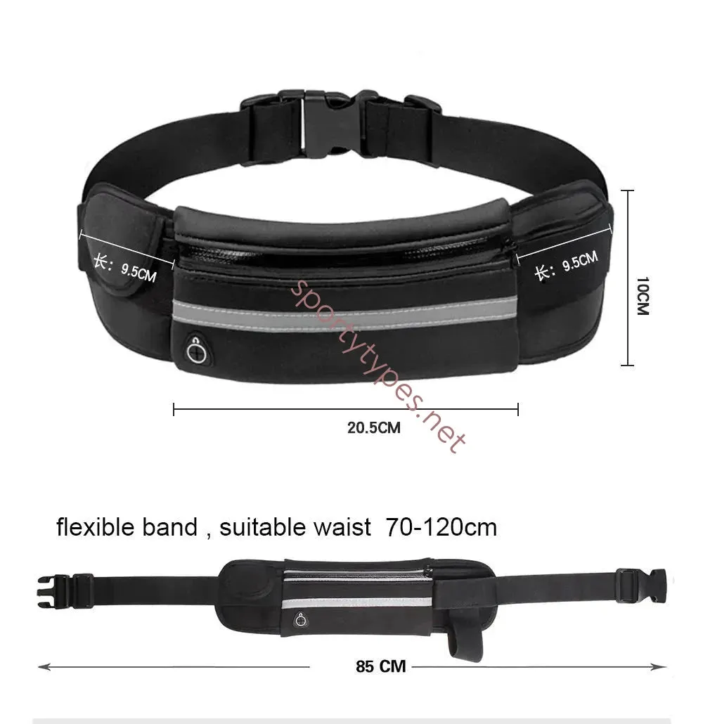 Waterproof Sporty Waist Belt Bag